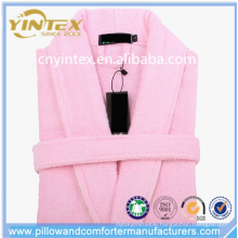 China wholesale high quality girls and women bathrobe terry for hotel